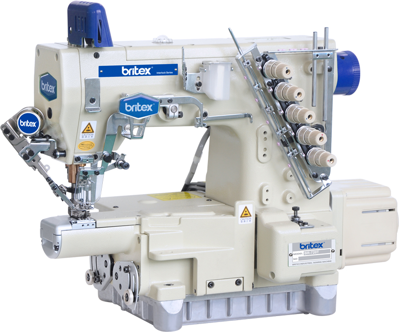 Electronic sewing machine Britex Interlock Small Cylinder-bed - 720T-UT