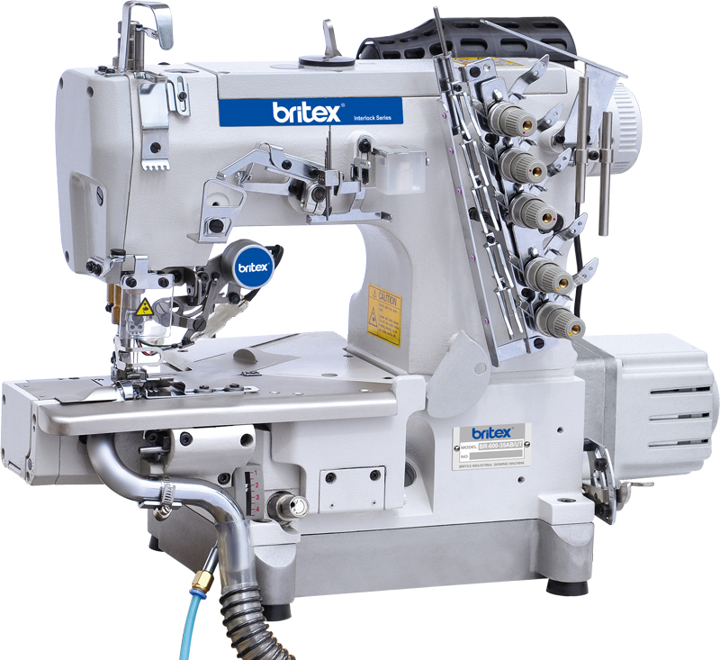 Electronic sewing machine Britex Interlock Cylinder-bed - 600-35AB-UT
